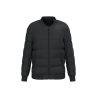 Veste matelassée écoresponsable col teddy unisexe Noire – Native Spirit