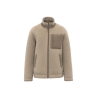 Veste sherpa écoresponsable unisexe Beige Native Spirit