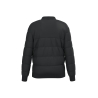 Veste matelassée écoresponsable col teddy unisexe Noire – Native Spirit – vue 2