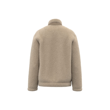 Veste sherpa écoresponsable unisexe Beige Native Spirit – vue 2