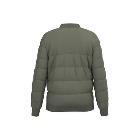 Veste matelassée écoresponsable col teddy Native Spirit – Vert Kaki – vue 2