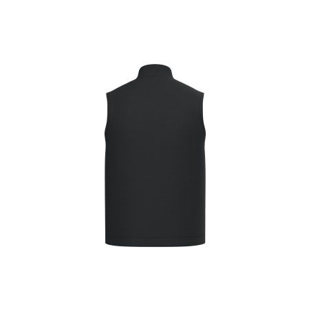 Bodywarmer rembourré coton bio col teddy Native Spirit Noir – vue 2