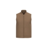 Bodywarmer rembourré col teddy écoresponsable Native Spirit Marron