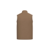 Bodywarmer rembourré col teddy écoresponsable Native Spirit Marron – vue 2