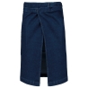 Tablier coton long Denim Kariban – Bleu délavé – vue 2