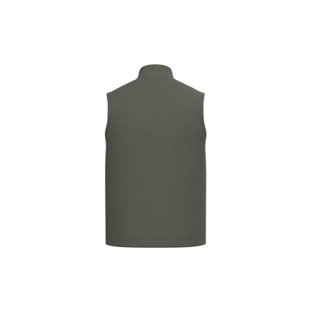 Bodywarmer rembourré col teddy Native Spirit Vert Organic Khaki – vue 2