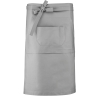 Tablier coton long Gris clair Kariban – taille unique