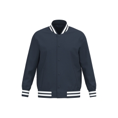 Veste Teddy Rembourrée Écoresponsable Bleu Navy – Native Spirit