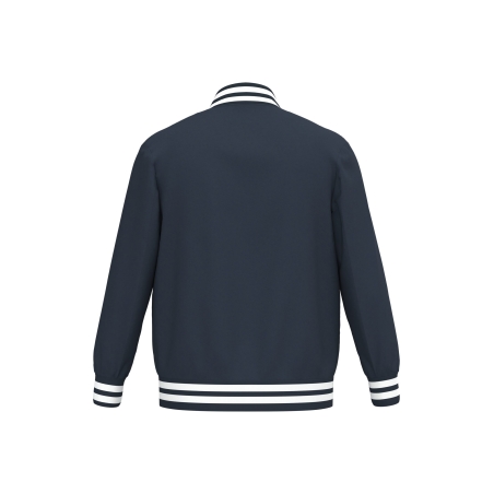 Veste Teddy Rembourrée Écoresponsable Bleu Navy – Native Spirit – vue 2