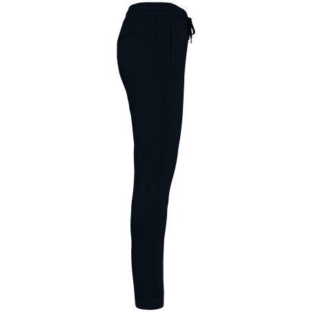 Jogging French Terry écoresponsable unisexe Noir – Native Spirit – vue 3