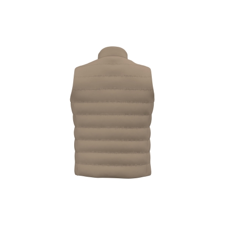 Bodywarmer matelassé écoresponsable femme Beige Native Spirit – vue 2