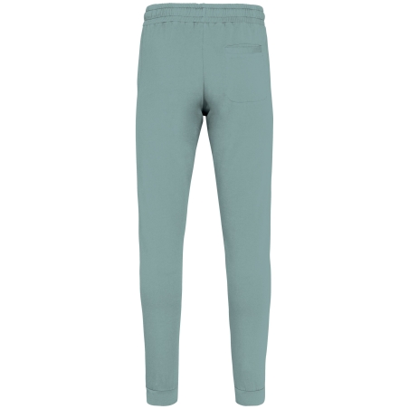 Jogging French Terry Écoresponsable Unisexe Vert Washed Jade – Native Spirit – vue 2