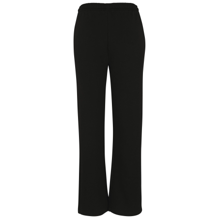 Pantalon jogging French Terry écoresponsable femme Noir Native Spirit – vue 2