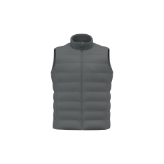 Bodywarmer écoresponsable matelassé femme Gris – Native Spirit