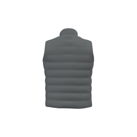 Bodywarmer écoresponsable matelassé femme Gris – Native Spirit – vue 2