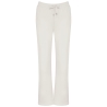 Pantalon jogging French Terry écoresponsable femme Blanc Native Spirit