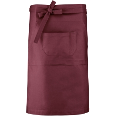 Tablier Coton Long Bordeaux Kariban – Tablier Professionnel Personnalisé