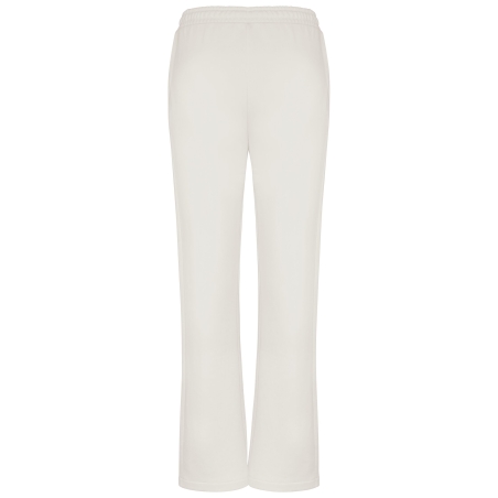 Pantalon jogging French Terry écoresponsable femme Blanc Native Spirit – vue 2