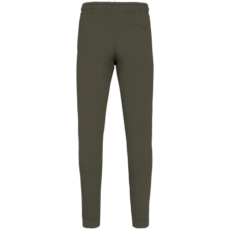 Jogging French Terry Écoresponsable Unisexe Vert Kaki – Native Spirit – vue 2