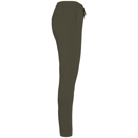 Jogging French Terry Écoresponsable Unisexe Vert Kaki – Native Spirit – vue 3
