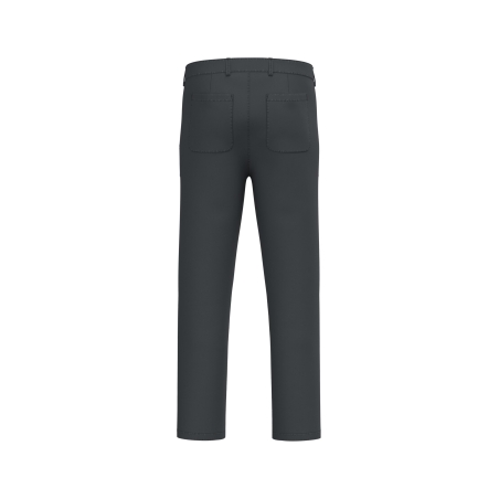 Pantalon utility délavé écoresponsable homme Gris – Native Spirit – vue 2