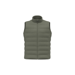 Bodywarmer écoresponsable matelassé femme Vert Organic Khaki – Native Spirit