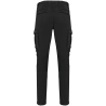 Pantalon cargo écoresponsable délavé Washed Black Native Spirit – vue 2