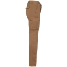 Pantalon cargo écoresponsable délavé homme Marron – Native Spirit – vue 3