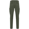 Pantalon cargo écoresponsable délavé Washed Organic Khaki Native Spirit – vue 2
