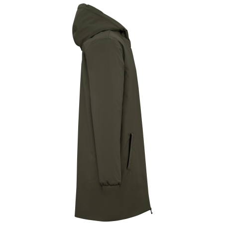 Veste imperméable sherpa écoresponsable Native Spirit – Vert Kaki – vue 3