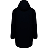 Veste imperméable écoresponsable unisexe Noire – Native Spirit – vue 2