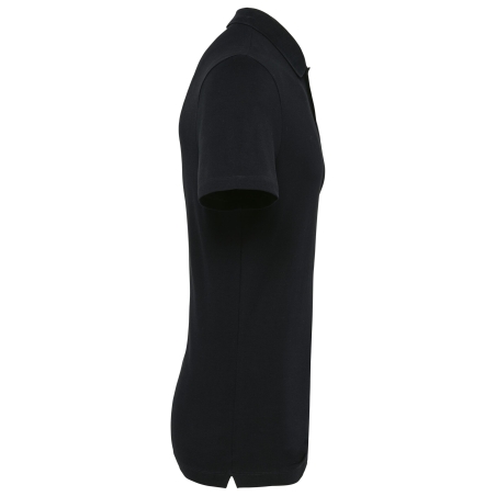 Polo Supima® manches courtes homme Noir – Kariban Premium – vue 3