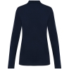 Polo Supima® manches longues femme Marine – Kariban Premium – vue 2