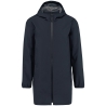 Veste imperméable écoresponsable unisexe Bleu Navy – Native Spirit