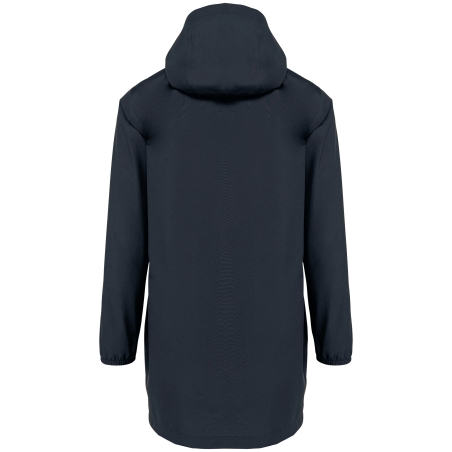 Veste imperméable écoresponsable unisexe Bleu Navy – Native Spirit – vue 2