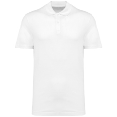 Polo Supima® manches courtes homme Blanc – Kariban Premium