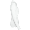Polo Supima® manches longues femme Blanc – Kariban Premium – vue 3