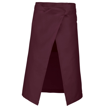 Tablier Polycoton Long Kariban – Bordeaux (Wine) – vue 2