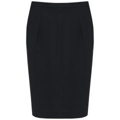 Jupe droite Noir Kariban Premium – Tenue professionnelle femme