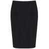 Jupe droite Noir Kariban Premium – Tenue professionnelle femme