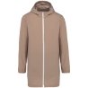 Veste imperméable écoresponsable unisexe Beige – Native Spirit