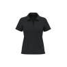 Polo col en V coton Supima® femme Noir – Kariban Premium