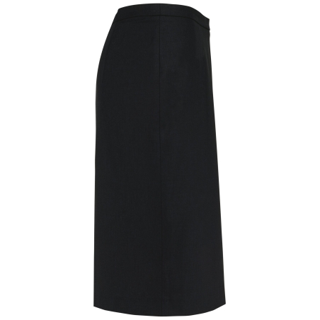 Jupe droite Noir Kariban Premium – Tenue professionnelle femme – vue 3