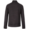 Veste Zippée Chinée Homme Gris Dark Grey Melange Kariban – vue 2