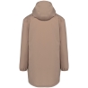 Veste imperméable écoresponsable unisexe Beige – Native Spirit – vue 2