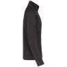 Veste Zippée Chinée Homme Gris Dark Grey Melange Kariban – vue 3