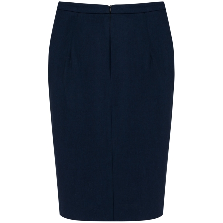 Jupe droite Marine Kariban Premium – Tenue professionnelle femme – vue 2