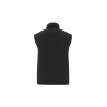 Bodywarmer écoresponsable en sherpa unisexe Noir – vue 2