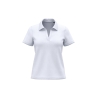 Polo col en V Coton Supima® Femme Blanc – Kariban Premium