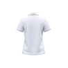 Polo col en V Coton Supima® Femme Blanc – Kariban Premium – vue 2